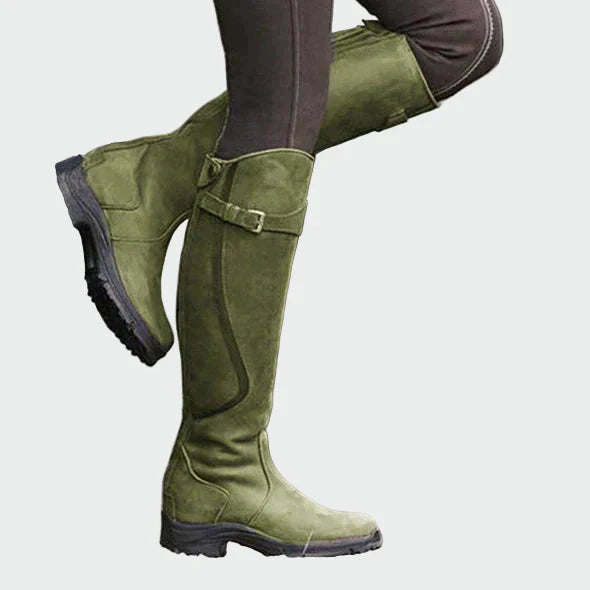 Premium Leder Reitstiefel